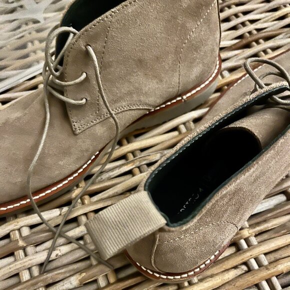 Nordstrom Chukka Boot Tan Sand  SUEDE 7M - Picture 3 of 9